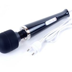 Stymulator-Magic Massager Wand Cable 110-240V Black 10 Function
